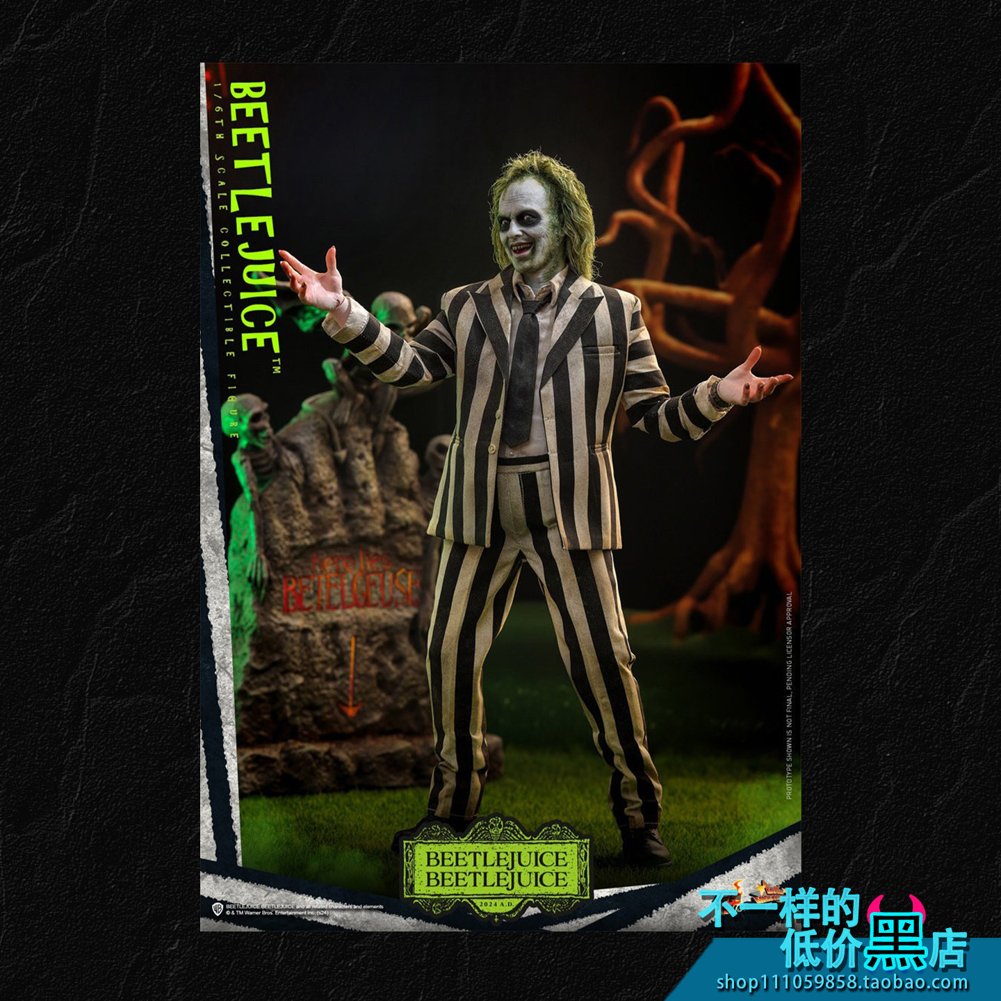 MMS767 HT  1/6 《Beetlejuice2》- 甲壳虫汁 可动人偶 现货