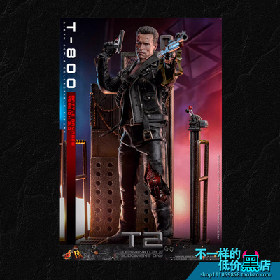 HT1/6终结者T800战损版兵人