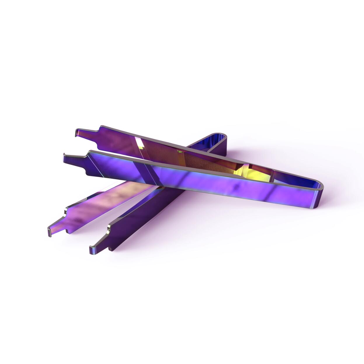 CIY魔钢拔轴器机械键盘拔键器热插拔DIY换轴PVD客制化金属拔轴器