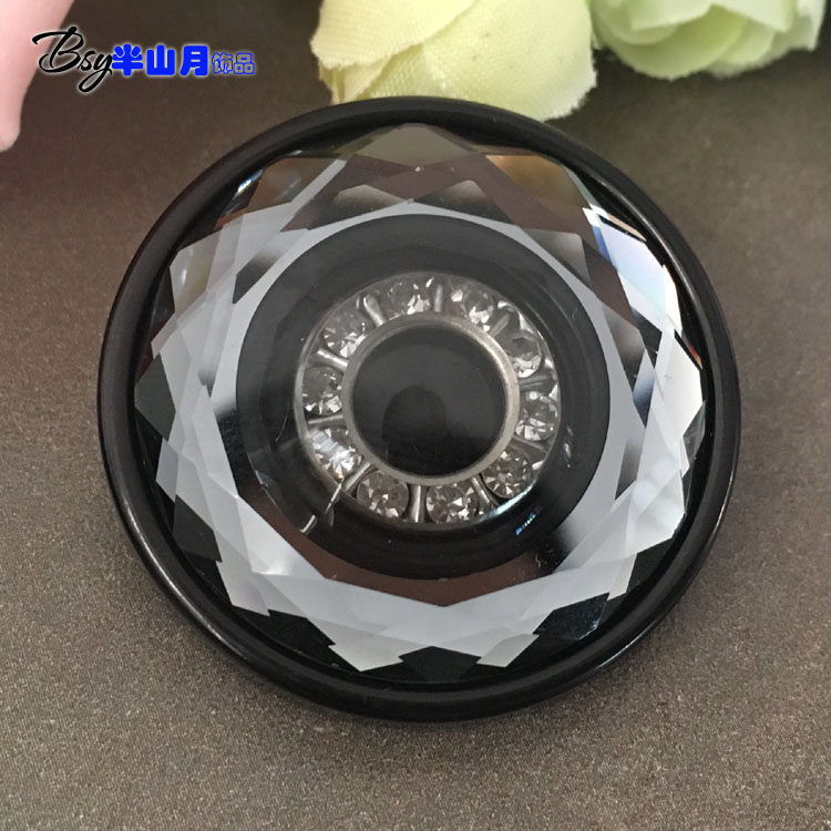 40mm高档大衣纽扣双层水钻玻璃扣子貂皮大衣羊绒外套质感大扣子,居家布艺,纽扣,淘宝优惠券,粉丝福利购,淘宝优惠卷
