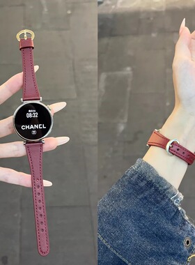 小蛮腰真皮适用华为GT6手表表带新款watch5高级感女gt5pro腕带FIT