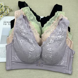 玉姿一族7825女士文胸C罩杯薄款 收副乳调整型内衣 无钢圈背心式