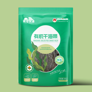霞客食浦有机干海带500g福建特产霞浦厚海带片昆布板水产干货煲汤