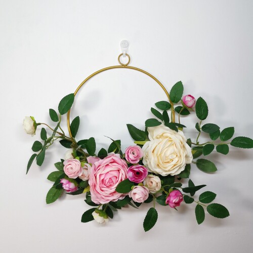 房间挂件创意花环北欧墙壁挂件