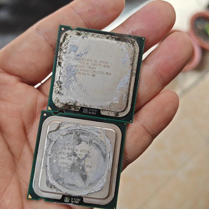 四核 cpu q9550 主频2.83 成色实物图片 测试好--议价商品