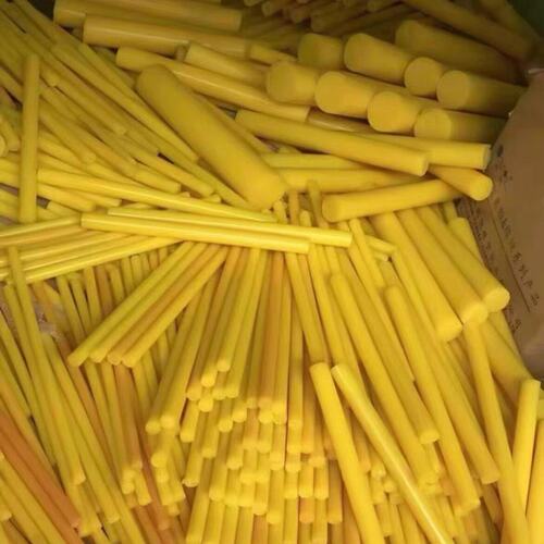 清货 pu棒黄色优力胶棒耐磨85度，90度聚氨酯黄色pu棒2--议价商品