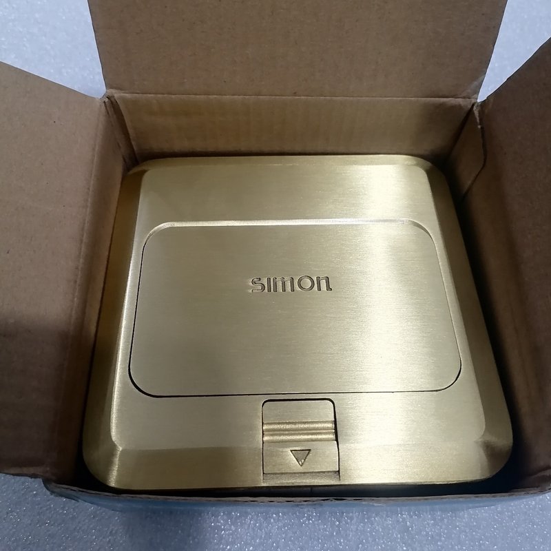 西蒙Simon地插，型号10120F1，两极加两极带接地插座--议价商品