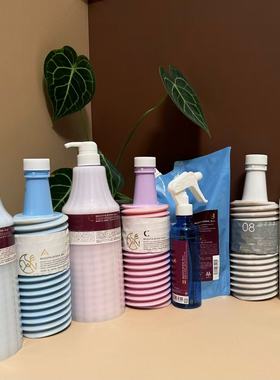 直邮~本土版高端salon专用沐蔻丹Mucota晶钻四部曲集中护理发膜