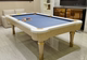 轻奢简欧白色现代风格 家用定制别墅会所成人多功能台球桌桌球台