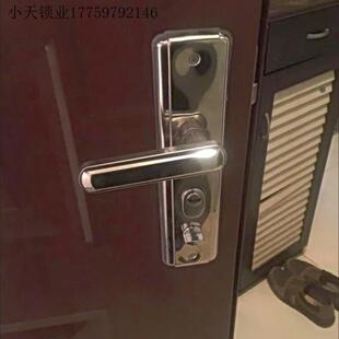 .不锈钢防盗门锁套装 锁具把手家用通用型把手锁大门锁木室内门.