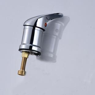 美发理发店洗头床发廊专用水龙头开关冷热混水阀冲头增压喷头花.
