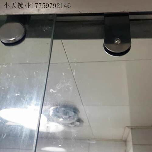 常规轮滑轮淋浴房201吊片玻璃移门滚轮浴室带轴承铜体双轨轮吊.
