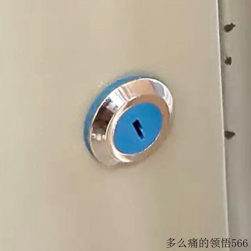 转舌锁门锁圆锁专用锁芯配电箱柜门锁通用钥匙工业MS401电箱锁.