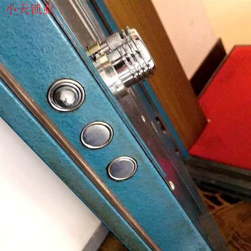 老式防盗门锁 自动碰锁 家卫石牛十字锁升级 C级叶片锁芯大门.