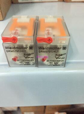 Weidmuller魏德米勒继电器DRM570524LT 4组 AC24V 7760056101