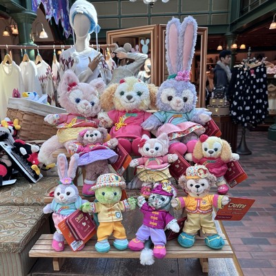 香港迪士尼2026新春马年星黛露贝儿雪莉玫达菲饼饼OLU龟公仔挂件