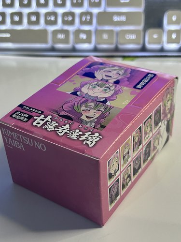 现货】鬼灭之刃拍立得盲盒盲抽 蜜璃富冈义勇无一郎周边收藏卡