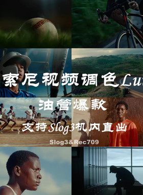 索尼lut 复古电影感 支持FX3/FX6/Fx30/A7c2/zve1 slog3 机内直出