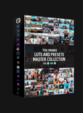 Riyazmn系列高质量青橙色LUT预设合集，含LR/PS/格式，138款