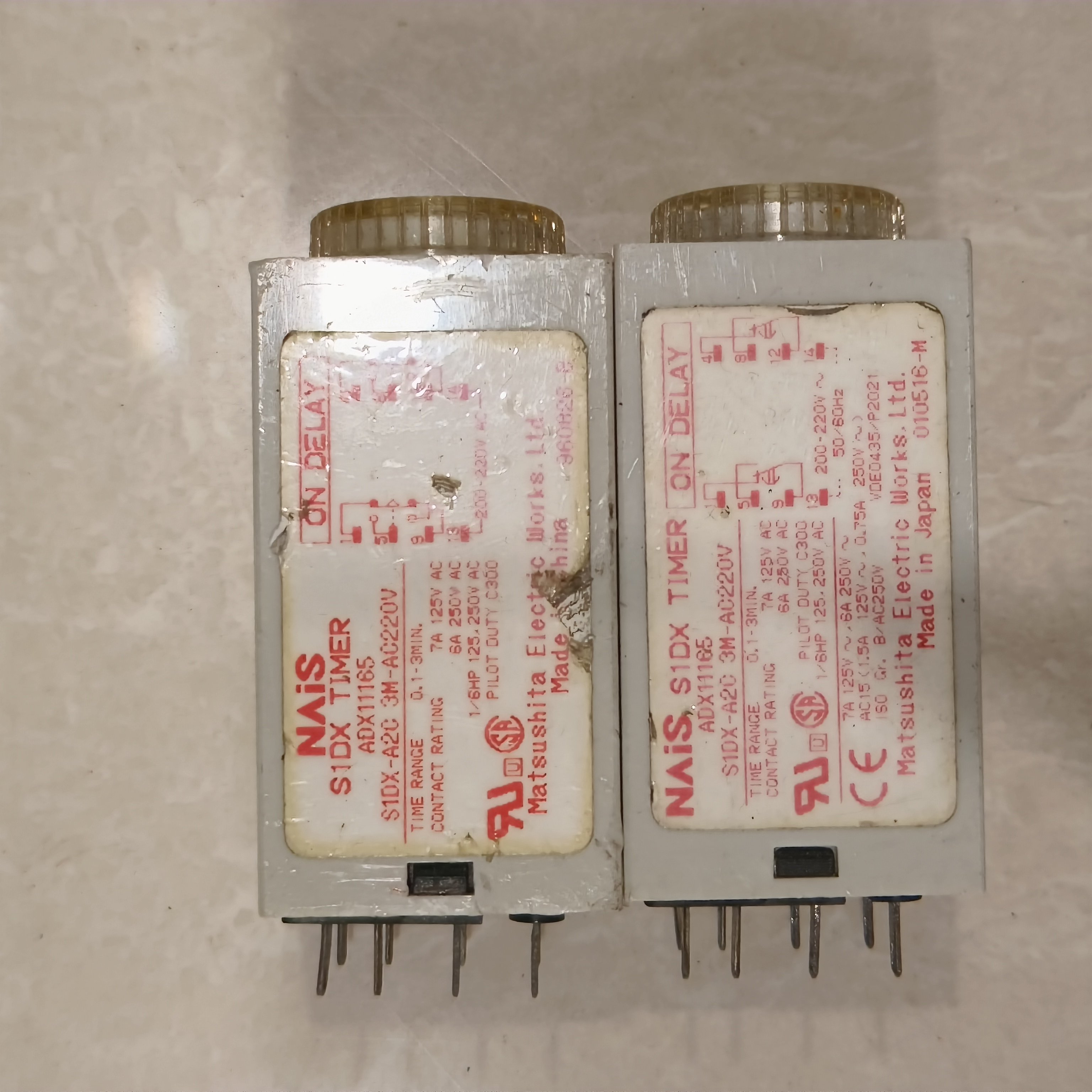 日本时间继电器S1DX-A2C3M-AC220V ADX11165 ADX11125=S1DX-A2C3S