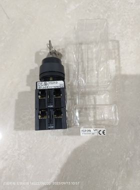 fuji富士黑色带钥匙旋钮AY22JR-2A11A 触点AY9B290正品备品备件