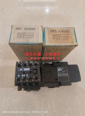 瑞士BBC接触器K44E 220V 4a4b可替代西门子3TH8244三菱SR-K8