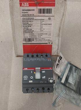 订货号1SDA000631R1型号S2S160 R20 3P F R 3P 20A S2S背后接线