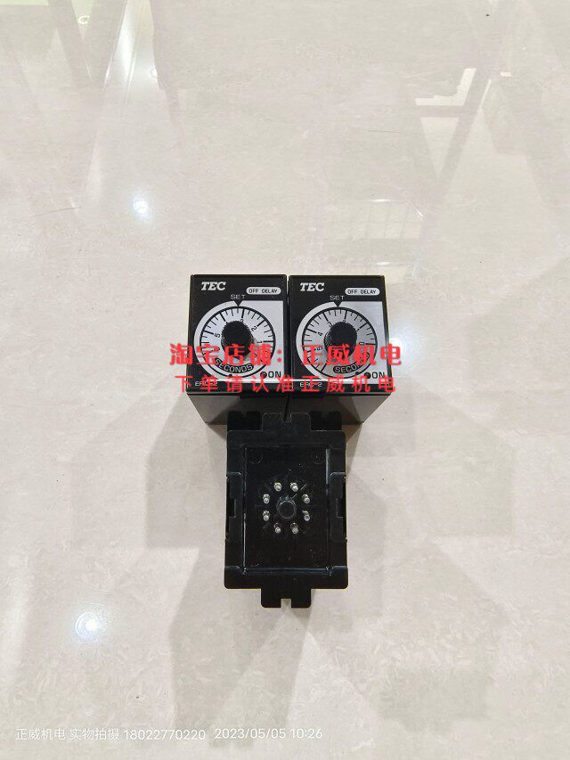 日本 TOKYO东京TEC延时继电器ERC-2106SXC ERC-2 AC200库存4个