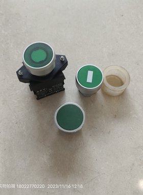 APT绿色带灯按钮PB1L-11D/g31按钮头部PB1L-AA/g-S35/ZB2BA3C