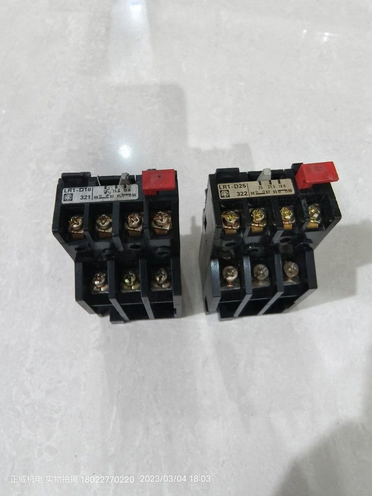 热继电器LR1-D16321 600V max. ac/LR1-D25322 600V max. ac