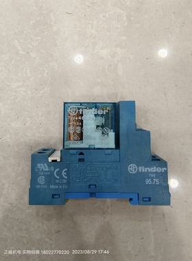 finder芬德继电器Type40.52S 24VDC底座TYPE95.75正品备品备件