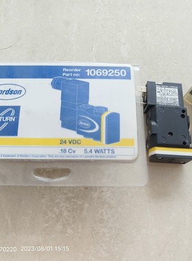 NORDSON诺信电磁阀1069250 热熔胶机喷嘴P/N 1069250 24VDC