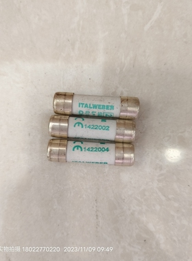 ITALWEBER熔断器 熔芯10*38 1422004 4A/1422002 2A