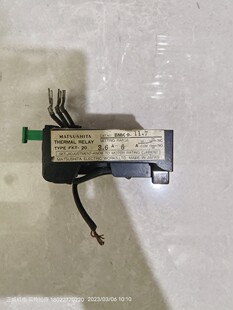 日本产Matsushita热继电器FKT-20(3.6-6A)