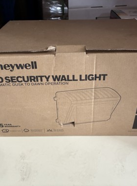 Honeywell户外防水安全壁灯6000LM 600W LED SECURITY WALL LIGHT