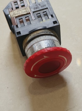 日本FUJI红色带灯急停按钮AH25-VL AHX290/291