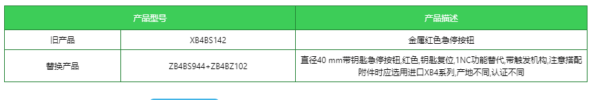 施耐德ZB4BS944+ZB4BZ102可代替XB4BS142 直径40mm带钥匙急停按钮