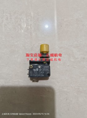 日本OMRON欧姆龙按钮式微动开关RVAQ V-15-1A5