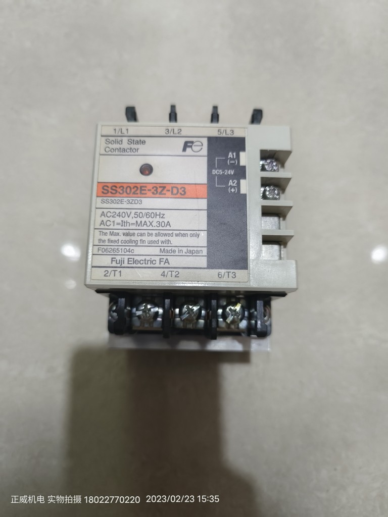 日本富士接触器SS403-1Z-A1 AC240V