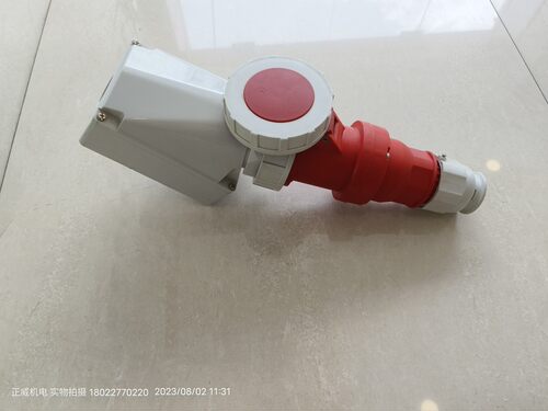 霸士Bals CEE Norm插头63-6h/380-415V IP67 TYP3185+防水底座
