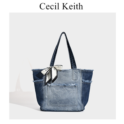 小众通勤大容量单肩手提包女