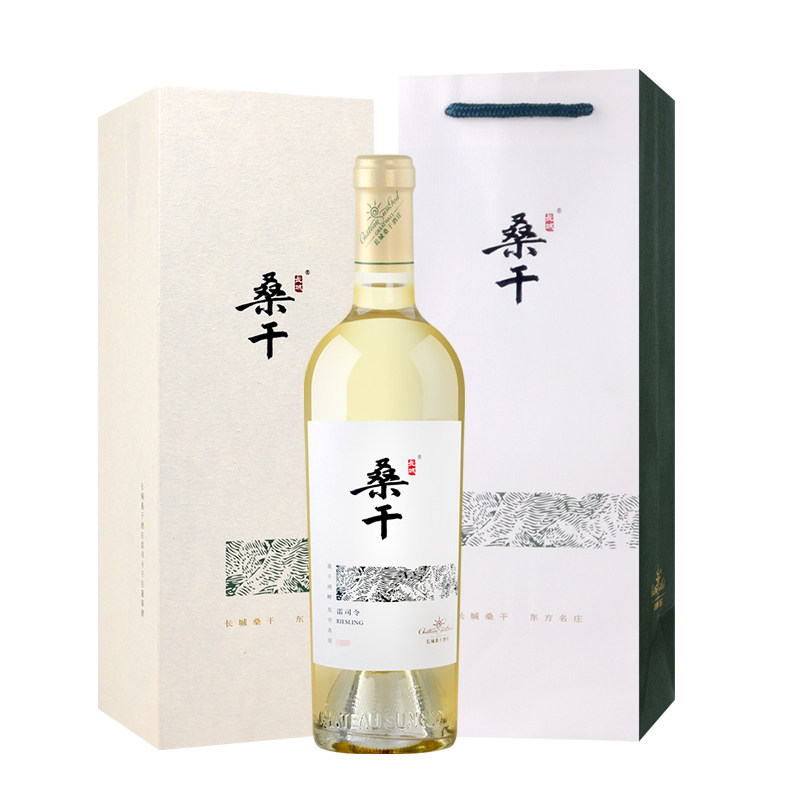 长城葡萄酒 长城桑干酒庄 桑干雷司令干白葡萄酒750ml