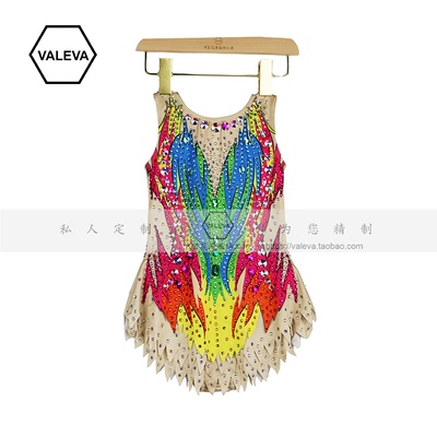 VALEVA滑冰服体操服包邮演出高定