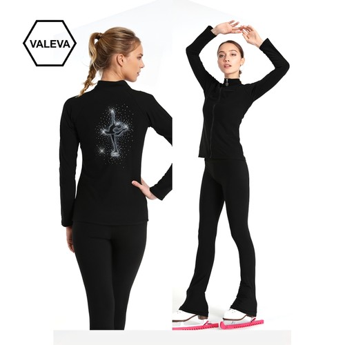 VALEVA花滑训练服包邮高弹透气
