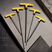 特长T型 加长内六角扳手加长内六角螺丝刀T形扳手6角六方六菱扳手