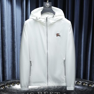 2025新款高端品质韩版男士连帽夹克外套 QT6012AFD7783-P145图片