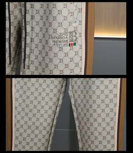 2024秋冬款新款高端品质男士运动休闲长裤QT3012AFD3022K-P135图片