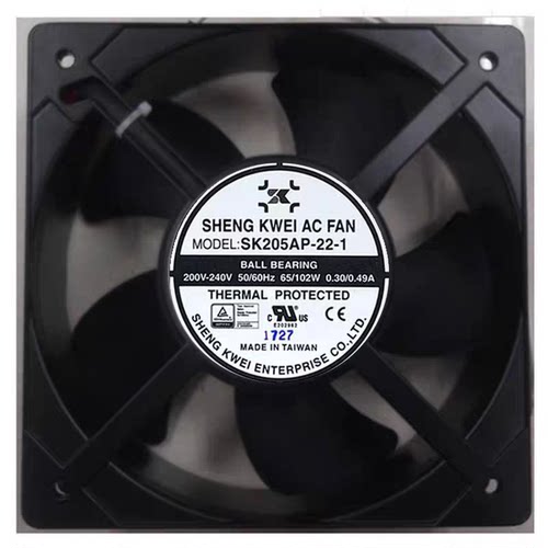 全新台湾神逵SHENGKWEI SK205AP-22-1 200-240V 20572散热风扇