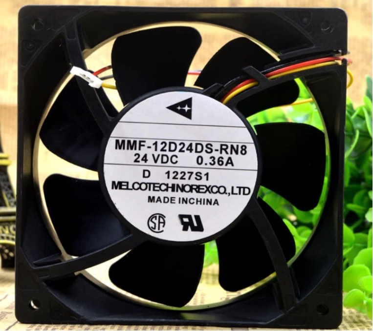 原装三菱 MMF-12D24DS-RN8 12038 24V 0.36A 3线变频器风扇