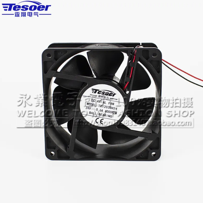 全新TX12038H12-G M/H24-N-C 12V/24V 2.0A/0.6A机柜12CM风扇
